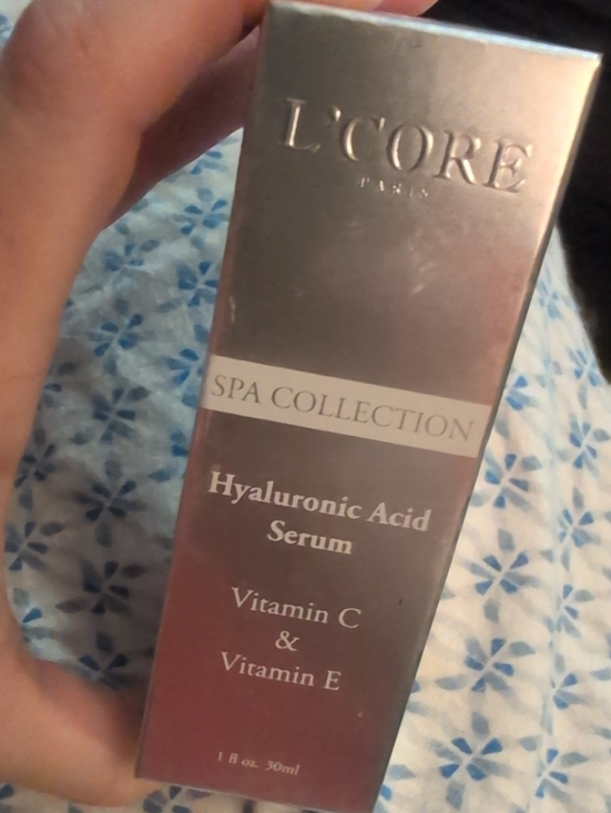 L'Core Paris Other - L'CORE Spa Collection Hyaluronic Acid Serum With Vitamin C & E NIB NEW